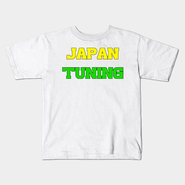 Japan tuning Kids T-Shirt by CarEnthusast